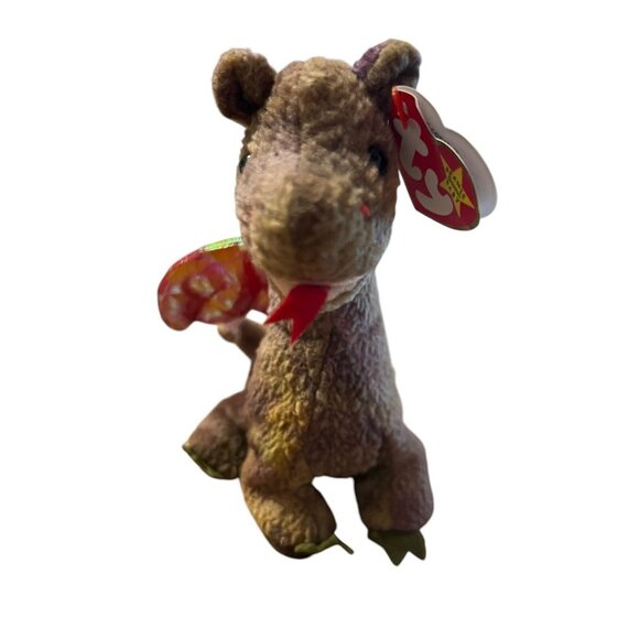 TY Beanie Baby Scorch the Dragon 1998 Plush‎ Stuffed Animal with Tag - Picture 2 of 13
